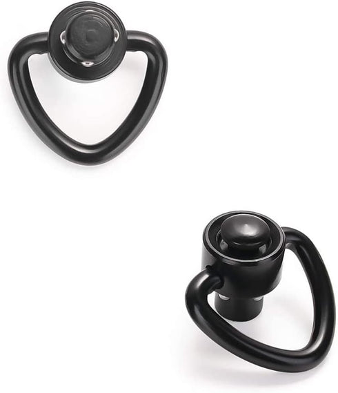 QD Sling Swivel Mount, 1" Heavy Duty D-Loop Quick Detach/Release for Two Point Sling