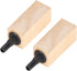 TOPINCN 2Pcs/Set Wooden Air Bubble Stone Diffuser, Air Pump Accessories for Aquarium