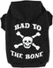 EXPAWLORER Bad to The Bone Dog Hoodie Sweater - Warm Fleece Lined Pet Clothes for Large Dogs, 2XL