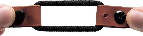 Educator Quick Snap Bungee Dog Collar, Biothane, Waterproof, Adjustable for Custom Fit, 1-Inch (Brown)
