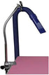 Heavy Duty Dog Grooming Table - Hair Dryer Stand with Adjustable Third Arm and Clamp for Hands-Free Grooming