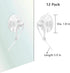 Aquarium Suction Cups, Heavy Duty with Adjustable Cable Ties, Dia.1.2"/1.8" Optional (1.8")