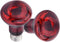 Pet Supplies 100w Infrared Heating Lamp 2 Pack, 110v E27 Basking Spot Light Bulbs for Reptiles and Amphibians