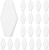 Widecook 20 Pcs Aquarium Cleaner Sponge Algae Cleaner Non Scratch Scrubber Pads Glass