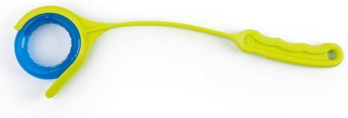 Gitit MAX! - Launcher + Ring, Epic Fetch Dog Toy for Medium to Large Dogs, Slobberless/Clean Hands Loading