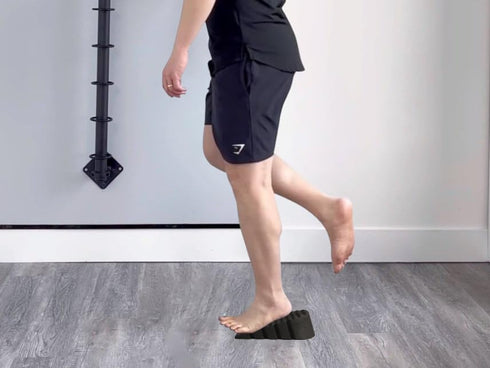 Squat Wedge Block for Heel Elevated Squats - Weightlifting Incline Slant Board for Exercise Mobility