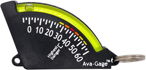 Sun Company AvaGage, Avalanche Danger Indicator, Skiing and Snowboarding Meter