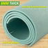 Large Yoga Mat - 6’x4’ Wide Exercise Mat, 8mm Thick Non-Slip Workout Mat