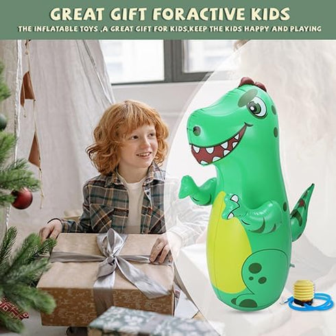 tinywishlist Inflatable Dinosaur Punching Bag for Kids