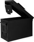 GUGULUZA Metal Ammo Can .50 Cal, Lockable Waterproof & Airtight Ammo Storage Case for Shotgun, Rifles, Pistols