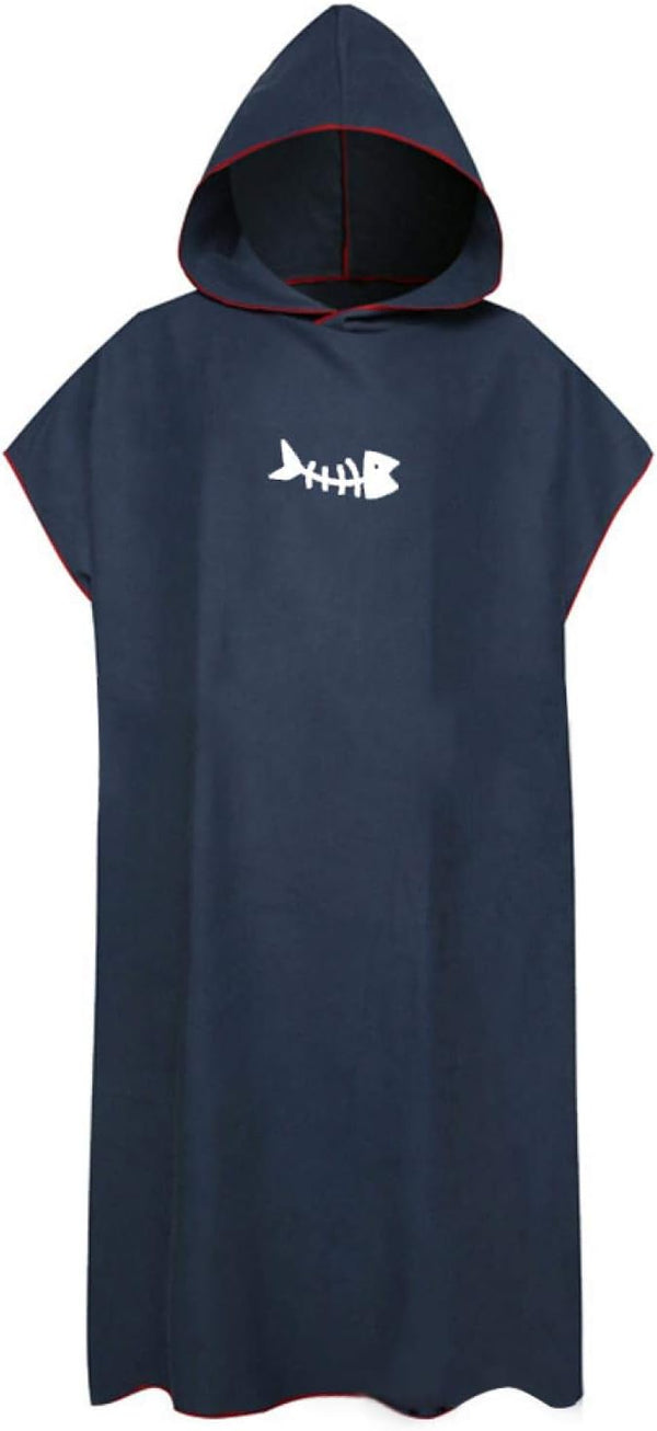 CALIDAKA Surf Poncho Changing Robe with Hood Changing Towel Poncho Robe Thick