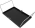 Phefop 12.6x4.8x8.3in Camping Table, Portable Folding Stainless Steel Lightweight Camp Side Table with Carry Bag