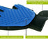 Mr. Peanut's Pet Grooming Glove Brush and Deshedding Aid, 259 Silicone Pins for Effective Grooming