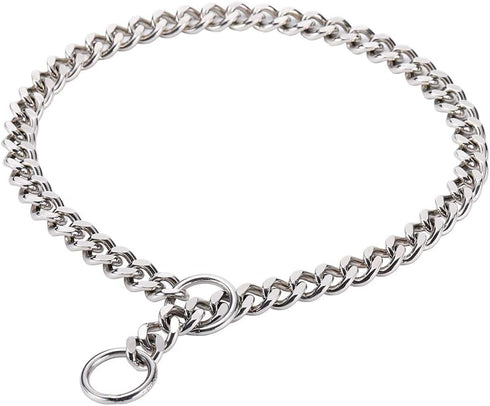 Chain Dog Training Choke Collar, SUS304, 18in, 2.5mm