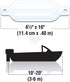 Seachoice Twin Eye Ribbed Inflatable Boat Fender - Various Sizes