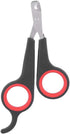 Pet Nail Clippers for Birds, Small Animals, Grooming Tool Scissors Clipper for Parrots, Black and Red