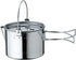 Snow Peak Kettle No. 1, Stainless Steel Kettle for Outdoor Cooking, Durable Camping Kettle