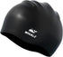 WHALE Extra Large Swim Cap - Durable Silicone Swimming Hat with Ear Protection for Long Thick Curly Hair & Dreadlocks