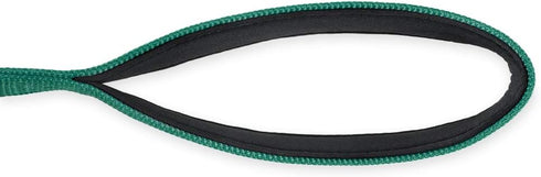 Hyhug Nylon Short Dog Leash with Soft Padded Handle, Durable Heavy Duty for Anti-Pulling Dog Training (18 Inches, Dark