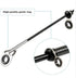 DCYMI 120cm Carbon Fiber Ice Fishing Rod Mini Pole Portable Shrimp Winter Fishing Rod with Fishing Reel Fishing Tackle