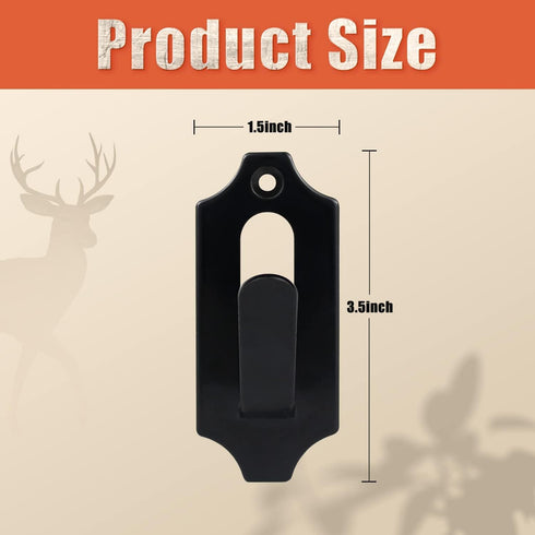 Skull Mount Hanger for Hanging Deer Mule Antelope Coyote and Small Game Animals, 3 Pack