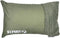 Klymit Drift Camping Pillow, Shredded Memory Foam Travel Pillow with Reversible Cover, Green, Regular