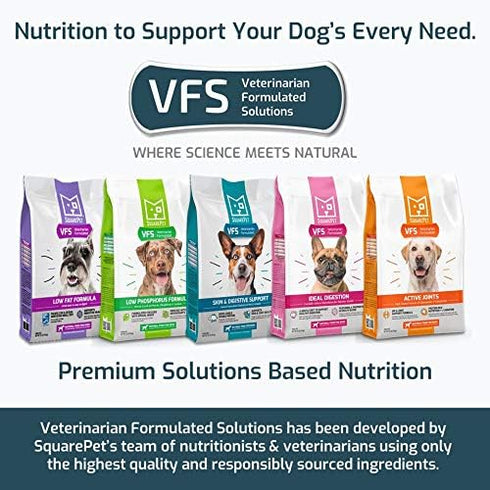 VFS Low Phosphorus Special Needs Dry Dog Food, Cage Free Turkey and Whole Eggs, 4.4lb