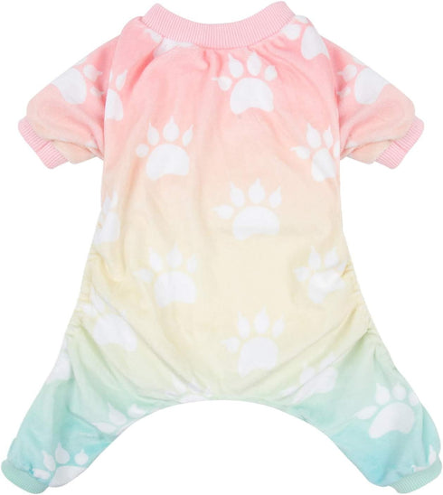 CuteBone Small Dogs Outfit - Soft Puppy Onesies Pjs Dog Pajamas, Comfy Doggie Jumpsuit for All Seasons P09XS