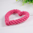 Pink Cute Dog/Cat Chew Toys, Heavy Duty Dental Rope Toy, Creative Love Heart Shaped Interactive Puppy Rope Toy
