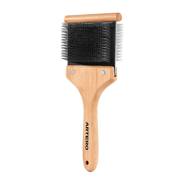 Artero Bella Flexible Double Brush (2 in 1) for Brushing and Dematting Dogs and Cats of All Breeds
