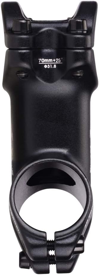 MTB Stem 31.8 - 60mm, 70mm, 90mm, 25 Degree Short Handlebar Stem for Most Bicycles, Road, MTN, BMX, Fixie