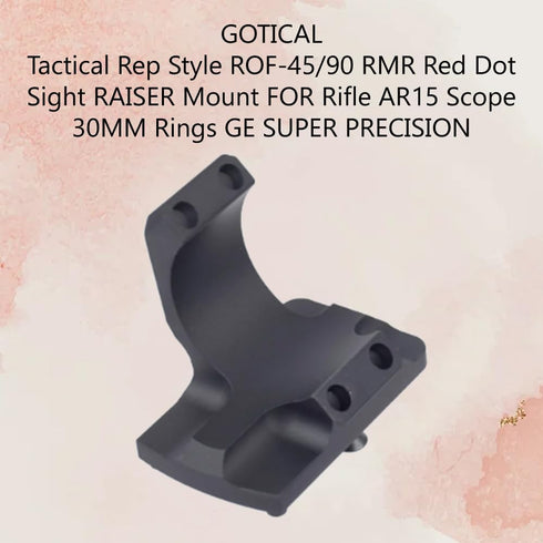 Ruggedized Miniature RMR Red Dot Reflex Sight Mount Base for Compact ACOG Reflex Mount Sight