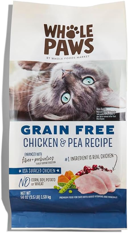 WHOLE PAWS Cat Grain Free Chicken Recipe, 56 OZ