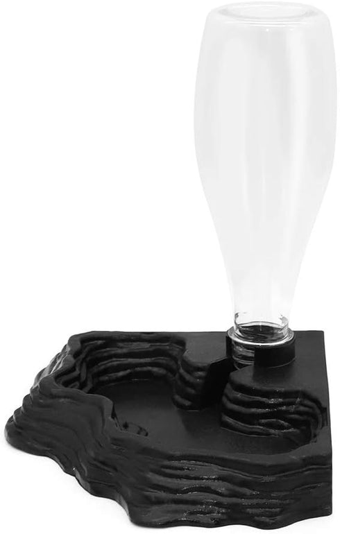 SLSON Reptile Water Feeder, Automatic Water Dispenser 13.5Oz for Turtle, Bearded Dragons, Lizards, Geckos in Terrarium