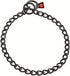 Herm Sprenger Black Stainless Steel Choke Dog Training Collar - No-Pull Slip Chain for Small Medium Large Dogs, 3mm 22in