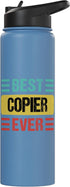 Copier Shirts & Gifts Copier Stainless Steel Insulated Water Bottle