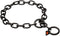 Herm Sprenger Black Stainless Steel Short Link Fur Saver Dog Training Collar, Made in Germany
