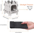 Lixada Portable Wood Burning Camping Stove - Lightweight Folding Titanium Alcohol Stove for Outdoor Camping, Hiking,