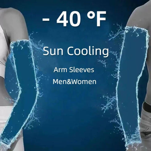 KUHNMARVIN Compression Arm Sleeves - 2 Pairs UV Protection Cooling Tattoo Cover Up for Basketball & Football