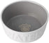 PetRageous 14014 Back to Basics Dishwasher and Microwave Safe Dog Water Bowl 6-Inch Diameter 2.25-Inch Tall 2.5-Cup Capacity For Medium and Large Dogs and Cats, White