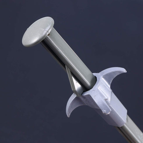 Mipcase Long Aquarium Tongs, 19.7in Plastic Tweezers for Fish Feeding, Aquatic Plant Tools for Fish Tank