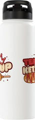 Ketchup Fan Corn Dog Enthusiast Designs Team Ketchup Corn Dog Lover Stainless Steel Insulated Water Bottle