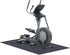 Fitness Equipment Mats - Protective Flooring Under Elliptical Machine Mat, Absorbent/Waterproof, Washable (24" x 44")