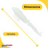 GO2 X65 3.5-Inch, 2-Pack BAITFUEL Saltwater Shrimp Supercharged with Saltwater Formula | Natural