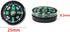 JiuGongmoup 5 Pack 25mm Backpacking Mini Pocket Compass Survival Button Compass for Hiking, Camping, Boating & Outdoor