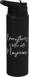 Condiment Crusaders And Mayo Enthusiasts Everything Is Better With Mayonnaise Condiment Lover Food Stainless Steel Insulated Water