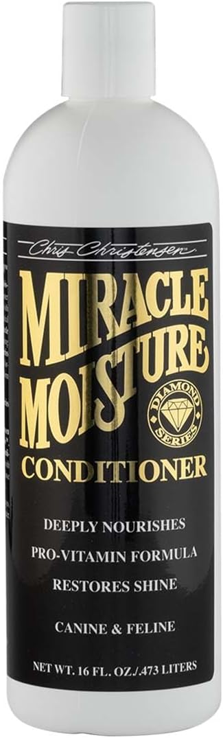 Chris Christensen Diamond Series Miracle Moisture Dog Conditioner, Groom Like a Professional,