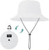 Waterproof Bucket Hat for Women Men Rain Hat Wide Brim Packable Sun Hat UV Protection Summer Beach Fishing Hiking Safari Hat