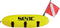 SEAC Master Torpedo Buoy with Marker Flag for Scuba Diving, Spearfishing, Freediving, Yellow, Regular Fit