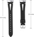 Compatible with Fitbit Charge 6/Charge 5 Band Leather for Women Men, Soft Slim Hollow Breathable Leather Sport Wristband Metal Buckle Bracelet Replacement Band for Fitbit Charge 6/Charge 5